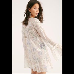 🎉HOST PICK x2🎉 Free People Falling Flowers Frock Dress